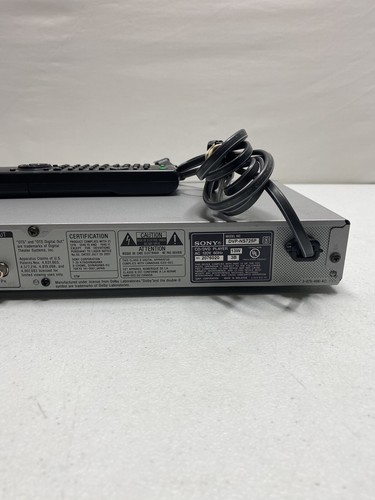 Sony CD/DVD Player Precision Cinema Progressive MP3 Playback DVP-NS725P Tested - Picture 10 of 11