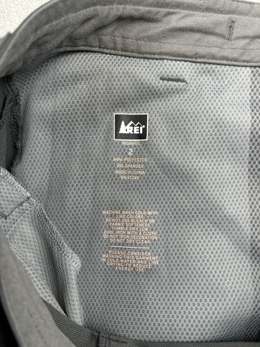 Rei Endeavor Damen Größe 2 grau Outdoor Wandern Reißverschluss Saum Trailhose - Bild 13 von 19