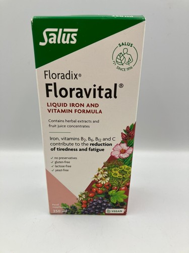 Floradix Floravital Liquid Iron & Vitamin Formula 250ml