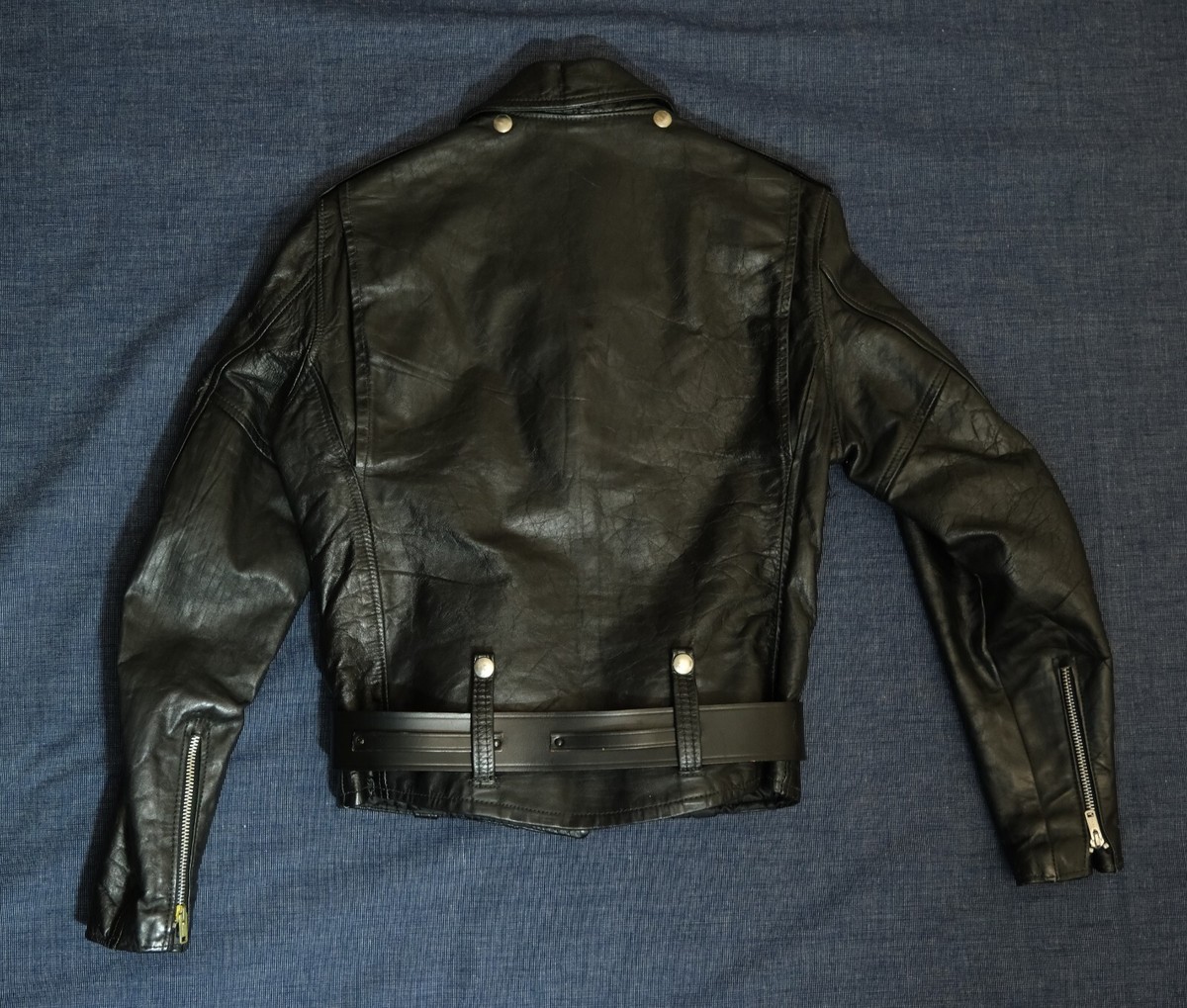 Vtg '63 1960's Harley Davidson Cycle Queen Womens Leather