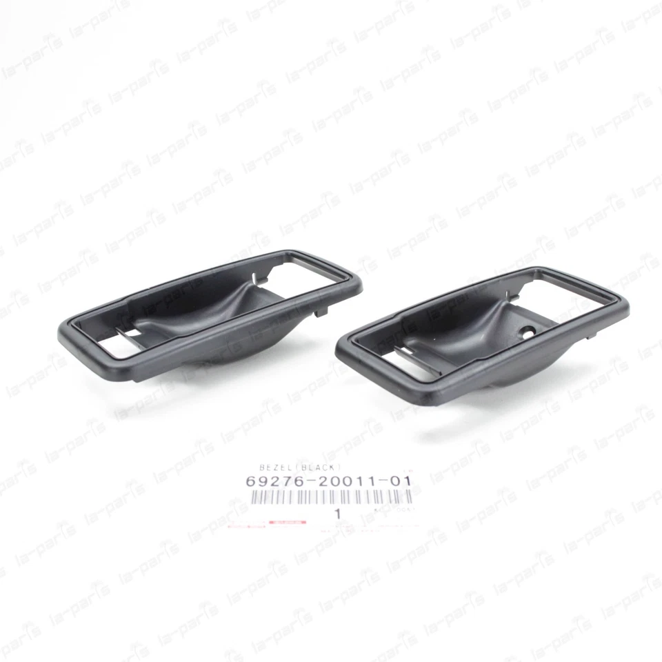 GENUINE FOR TOYOTA LAND CRUISER FJ40 FRONT DOOR INSIDE HANDLE BEZEL SET OF 2 - Image 2 of 4