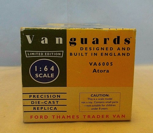 LLEDO VANGUARDS VA6005 Ford Thames Trader Van Atora 1:64 Limited Edition Boxed - Picture 4 of 5