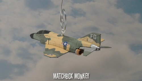 Robin Olds McDonnell F-4C Phantom II USAF Christmas Ornament Jet Airplane F4 - Picture 9 of 9