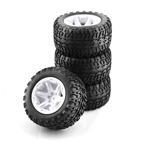 4PCS Wheel Rim Tires Set For 1/16 1/14 1/12 RC Racing Truck Monster Truck Upgrad - Picture 9 of 15