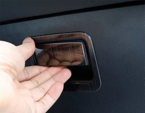 For Toyota GR Corolla 2023-2024 Black Titanium Co-Pilot Storage Box Handle Trim - Foto 3 di 7