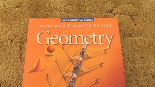 Geometry by Holt, Rinehart & Winston 2000, Hardcover Annotated Teacher's Edition - Picture 2 of 6