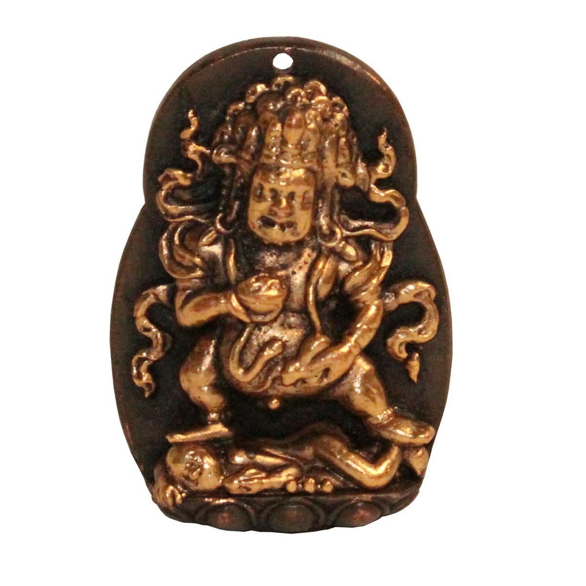 Chinese Handmade Metal Tibetan Zambala Jambhala Pendant Display ws304S Chinese Handmade Metal Tibetan Zambala Jambhala Pendant Display ws304S