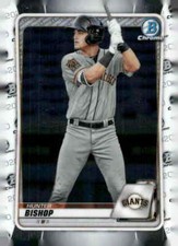 2020 Bowman Draft #BD-200 Hunter Bishop Chrome