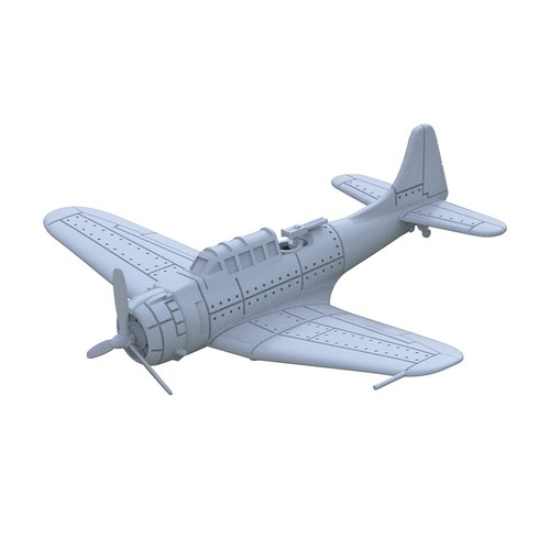 Kit Modelo Militar Yao's Studio LYR350245 1/350 USN SBD-3 Intrépido Bombardero de Buceo - Imagen 5 de 7