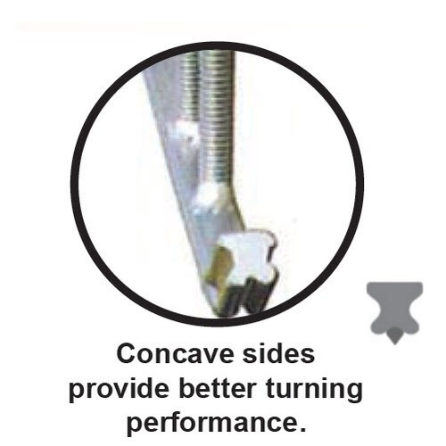 Stud Boy Shaper Bar Polaris 800 Switchback / Switchback Pro-R 2012 6" Carbide - Picture 2 of 4