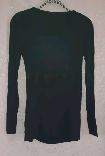 ml Mama Licious 💗 Longshirt Sweatshirt Langarmpullover 💗 Gr. S ; 36 💗 Schwarz - Bild 5 von 5