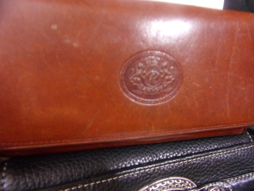 VTG. LOT OF 6 DESIGNER LEATHER WALLETS-Rosetti,Peridot,BrightonMakowsky,JGHOOK+ - Picture 7 of 19