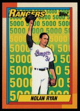 1990 Topps #5 Nolan Ryan Texas Rangers