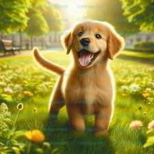 Digital Image Picture Photo Wallpaper Background Desktop Ai Art : Dog
