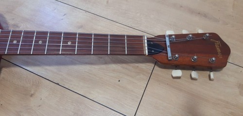 "1950s Vintage Custom Framus Parlor Acoustic Guitar" - Picture 15 of 23