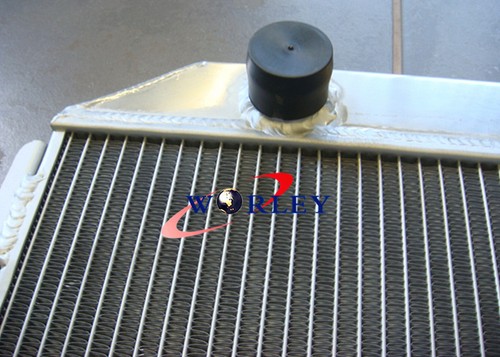 3 Row Aluminum Radiator For Holden Kingswood HQ HJ HX HZ V8 MT Chevy engine - Picture 3 of 5