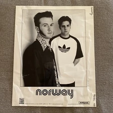 Norway Press Photo 8x10”. Eric Melzer, Doug Huibregtse, Tooth & Nail Records.