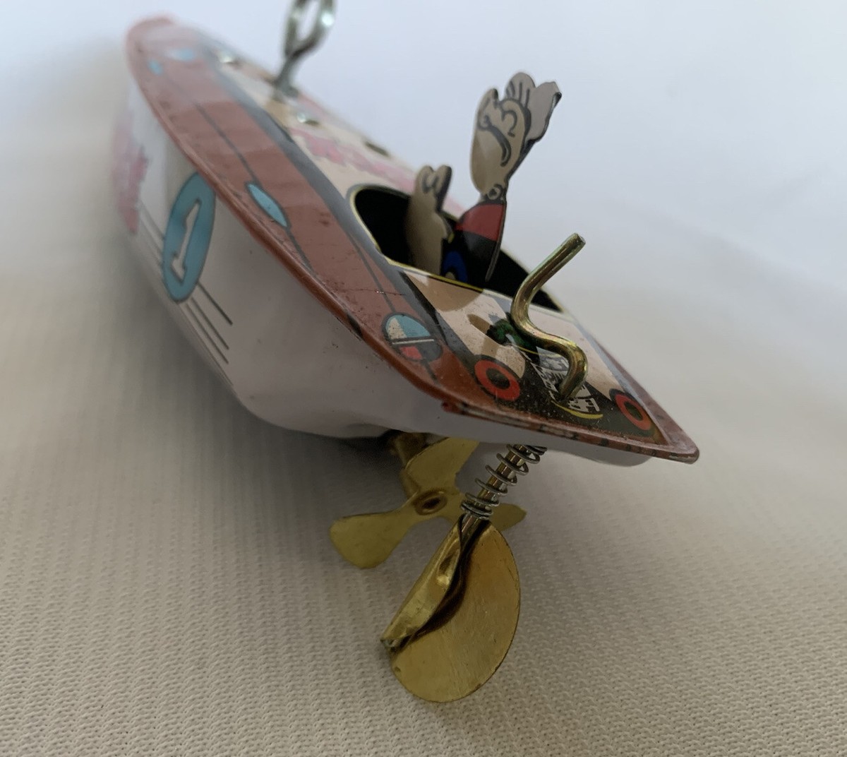 希少 ポパイ TIN SPEEDBOAT ボート ブリキ