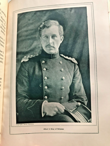 1916 DIE GESCHICHTE DER GROSSEN KRIEGSKNEIPE. VON P. F. COLLIER & SOHN 8 BÄNDE MIT KARTEN - Bild 9 von 13