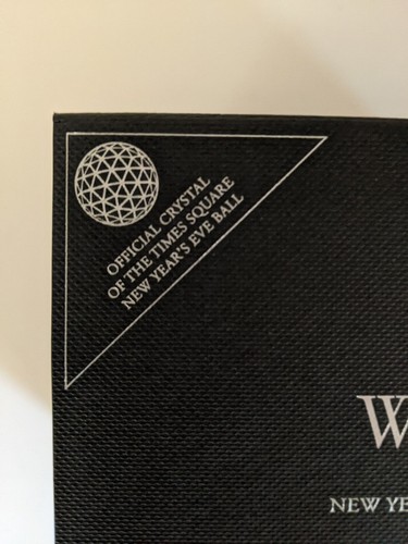 NUEVO Waterford Times Square Bola de Nochevieja Cristal Nieve Globo 2020 Nueva York - Imagen 10 de 19