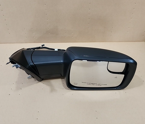 21-22 RAM 1500 OEM RH SIDE MIRROR ASSY PUDDLE LIGHT HEATED W CAM 68496556AB #02 - Picture 9 of 17