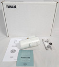 NEW KOHLER WL28147-WC-P Sprig Pod Shower Infusion Device Kit Wall Supply White
