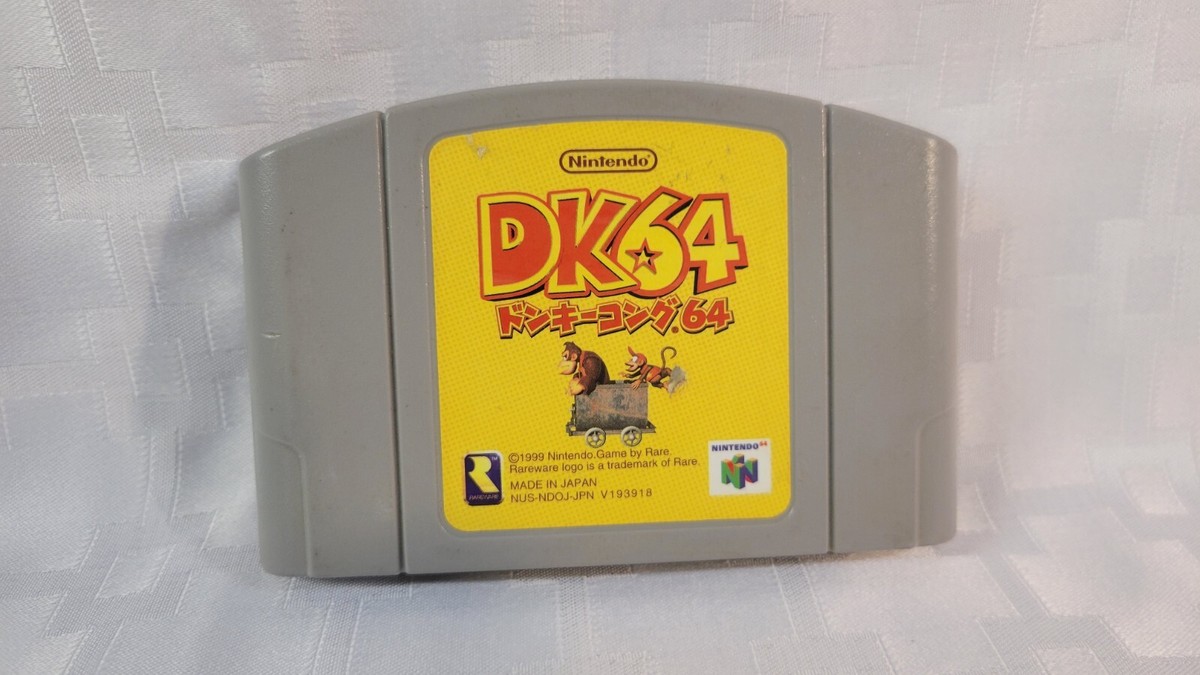 Donkey Kong 64 (Japanese) DK64 Nintendo 64 N64 Japan import US
