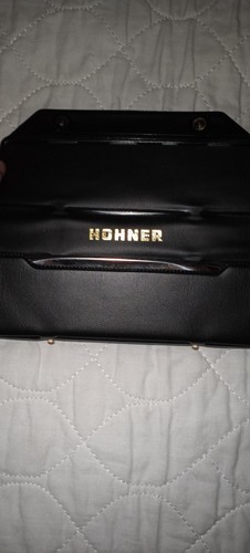 HARMONICA HOHNER CHROMETTA 12 VINTAGE, KEY OF "C" GERMANY!! "LOOK" FREE SHIPPING - Picture 2 of 4