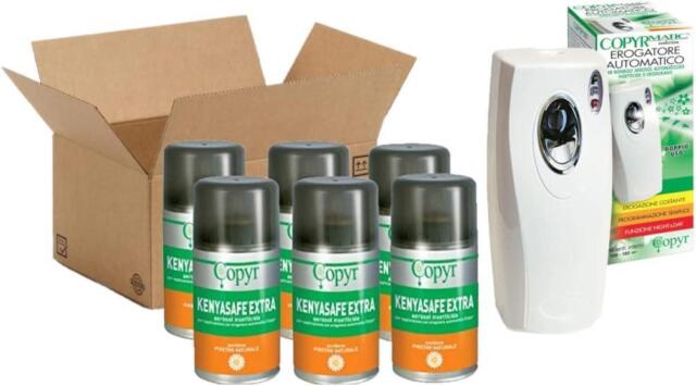 COPYR KIT Copyrmatic Erogatore + /3/6/9/12/18/24 KENYASAFE EXTRA bomboletta COPYR KIT Copyrmatic Erogatore + /3/6/9/12/18/24 KENYASAFE EXTRA bomboletta