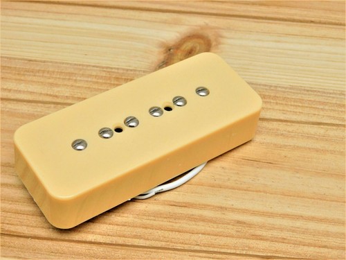 G.M. P-90 Soap Bar Pickup Neck Cream Alnico 5 for Gibson, Epiphone ® - Picture 3 of 8