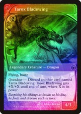 Tarox Bladewing FOIL Future Sight NM Red Rare MAGIC GATHERING CARD ABUGames
