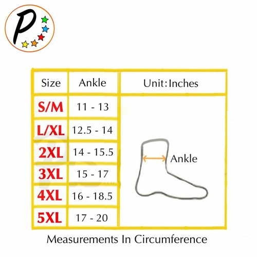 🔴 Presadee Open Toe 20-30 mmHg Firm Compression Ankle Foot Relief Sleeves Socks - Picture 5 of 11