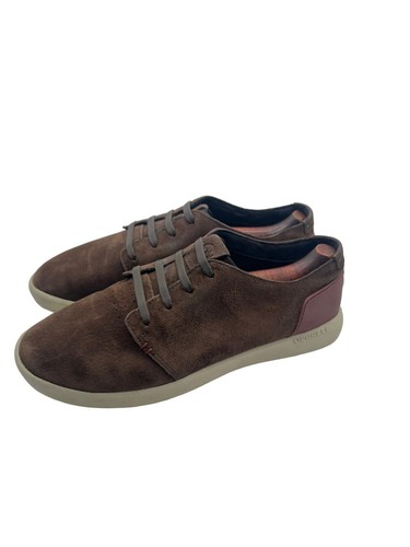 Merrell Espresso Brown Suede Shoes Slip On No Tie Laces Anti Fatigue Insole Sz 9 - Picture 9 of 15
