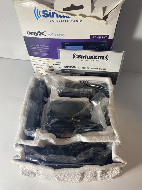 SIRIUS XM Satellite Radio Onyx EZ Home Kit Model XEZ1V1 - New Other SIRIUS XM Satellite Radio Onyx EZ Home Kit Model XEZ1V1 - New Other