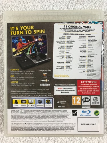 DJ Hero - Sony PlayStation 3 - Region Free - Game Only Bundle Cop - Activision - Afbeelding 2 van 3