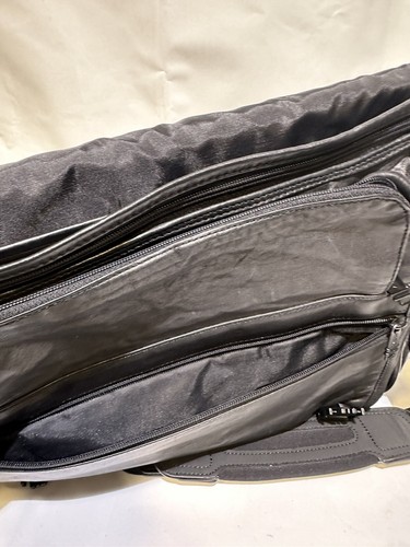 Tumi ALPHA Aktentasche Tasche schwarz Leder ALPHA - Bild 12 von 15