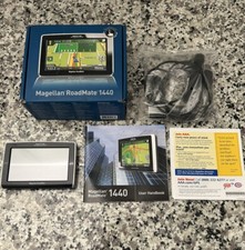 Magellan RoadMate 1440 Portable Car GPS Navigator Clean Good Condition OEM Box