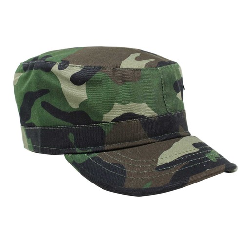 Fitted Castro Military Style Army Cadet Adult Cap Hat Rasta Rastafari Urban ARMY - Picture 24 of 41