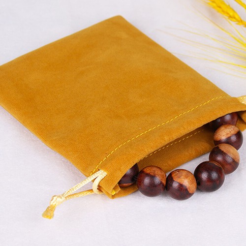 Soft Velvet Gift Bag Jewelry Baggie Ring Pouches Wedding Party Packaging Bags - Picture 9 of 26