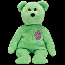 TY BEANIE BABIES  "EGGS-2007 THE  BEAR EASTER"    MINT WITH MINT TAG