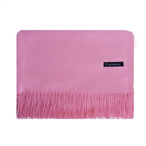Autumn Outer Wear Winter Tassel Scarf Color Scarf New Solid Mid-Length Warm - Picture 33 of 33