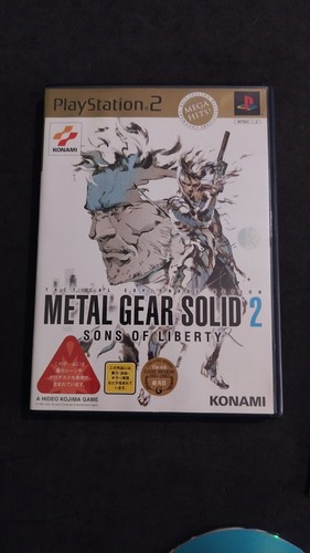 METAL GEAR SOLID 2 SONS OF LIBERTY SONY PLAYSTATION 2 PS2 JAP GIAPPONESE USATO - Foto 1 di 6