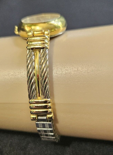 Orologio Vintage Milano Donna Tono Oro Quadrante Tondo Cinturino Decò MLN875 Giappone Batteria Nuova - Foto 2 di 12