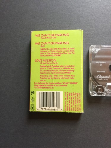 Cover Girls We Can’t Go Wrong Cassette Single Free Shipping T1 - Picture 5 of 8