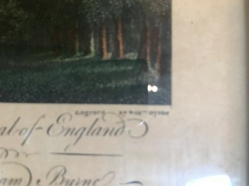 View of Greystoke Castle by Thomas Hearne etching from 1778. - Picture 3 of 4