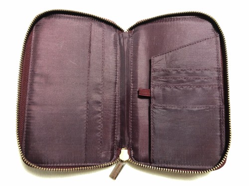 Jack Wills Geldbörse dunkelrot (burghund) Kunstleder Reisebörse Clutch Portemonnaie - Bild 5 von 7