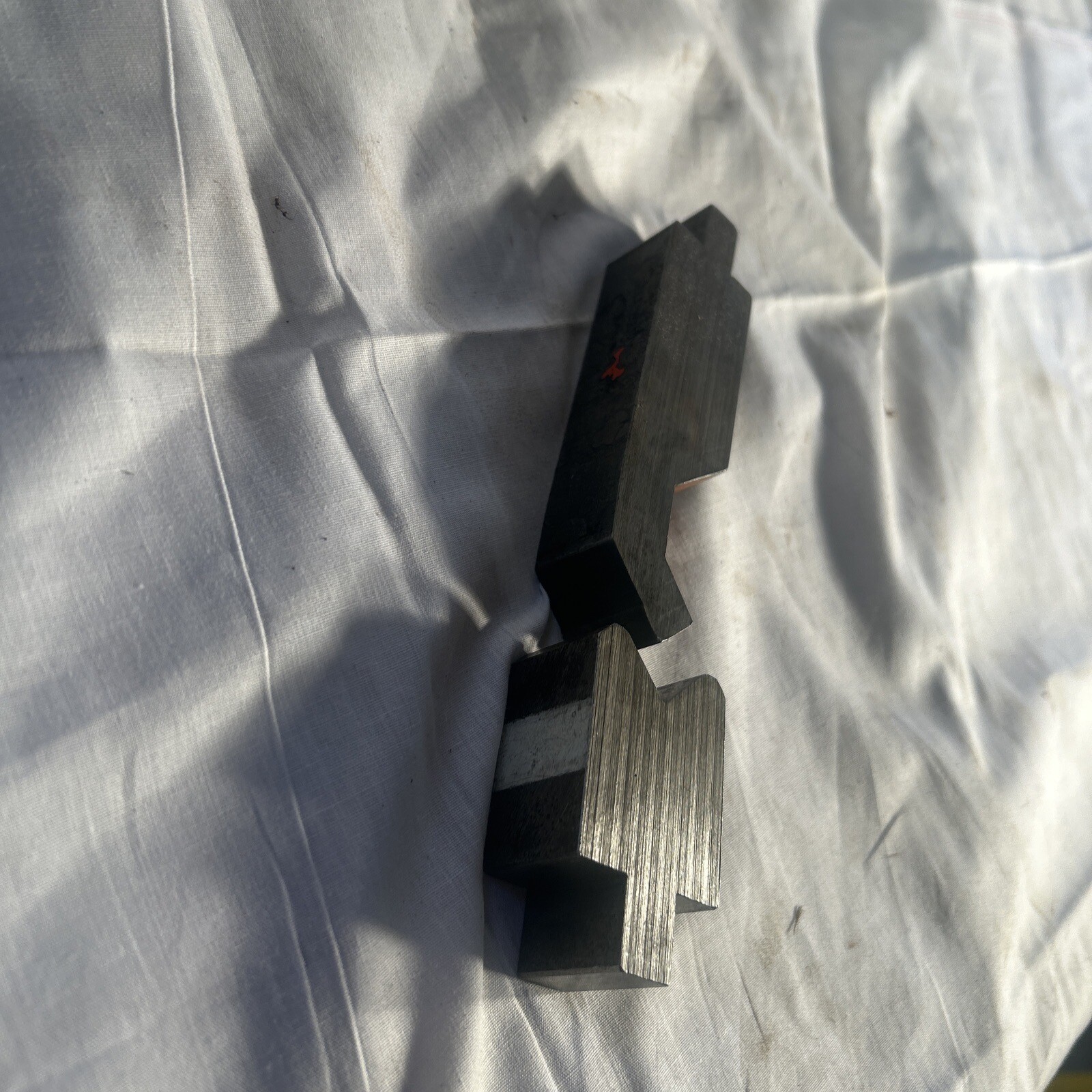 1” Long Gooseneck Brake Press Punch And Die Set. Hobby Metal Bending