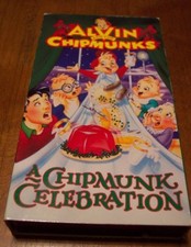 ALVIN AND THE CHIPMUNKS A Chipmunk Celebration Cartoon VHS VIDEO