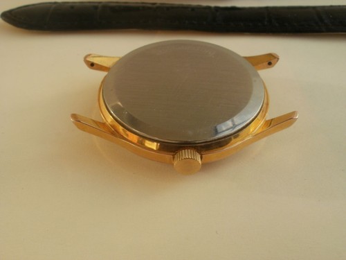 Tissot visodate camping men's big gold plated cal.27B swiss vintage wrist watch - Picture 12 of 17