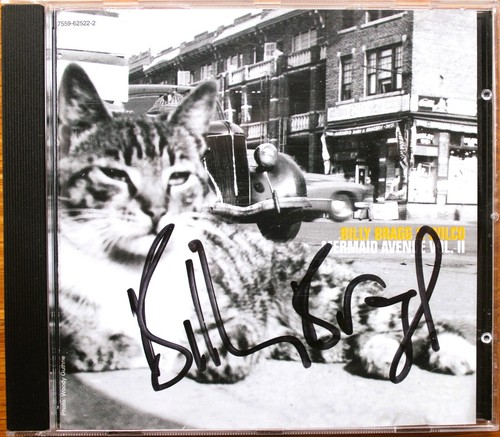 BILLY BRAGG WILCO Mermaid Avenue Vol. II CD *SIGNED BY BRAGG* EX/EX Elektra 2000 - Picture 1 of 3
